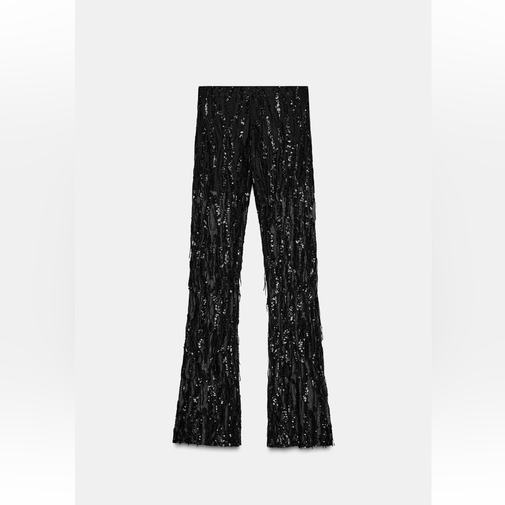 Flare sequin legging